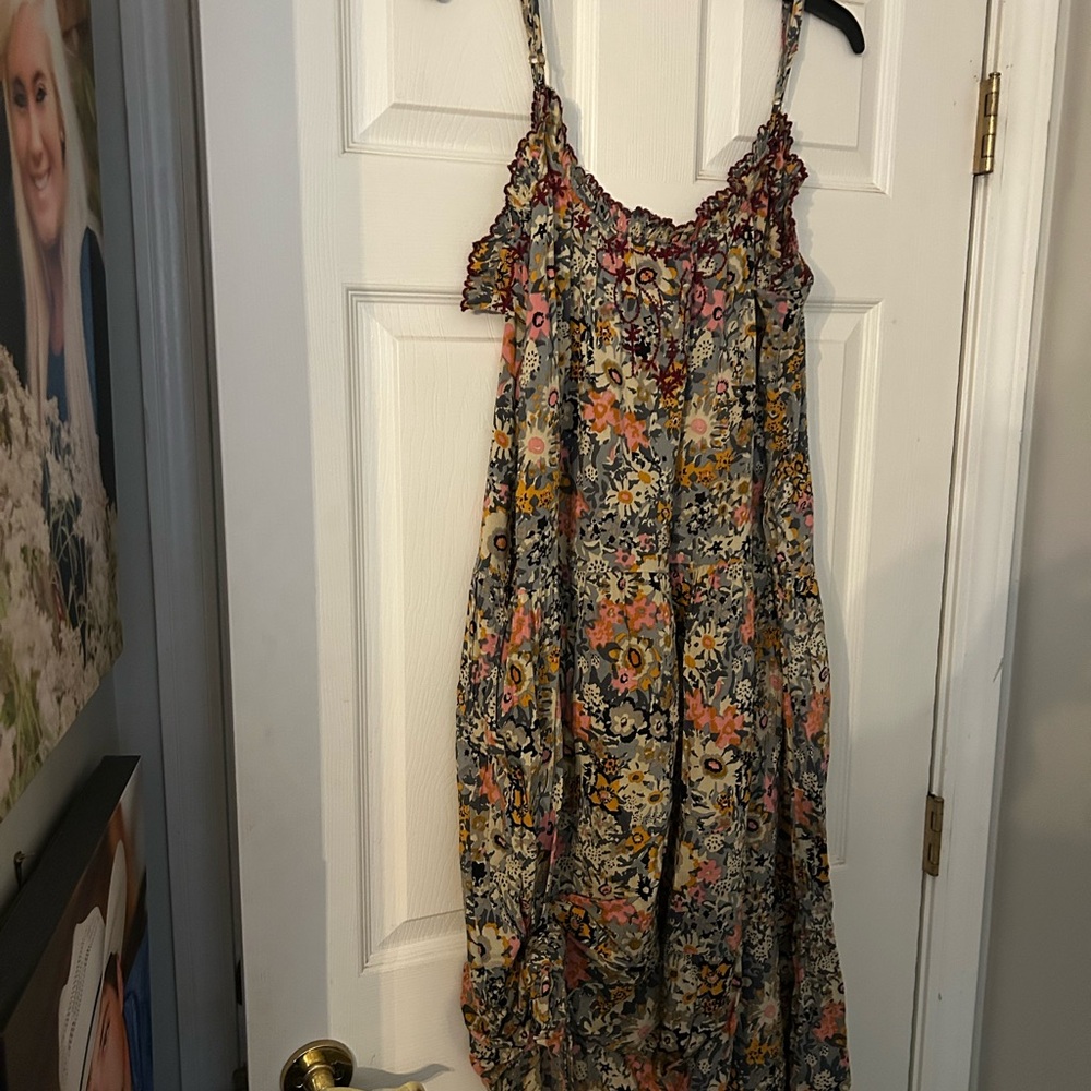 NATURAL LIFE Floral Spaghetti Strap Dress